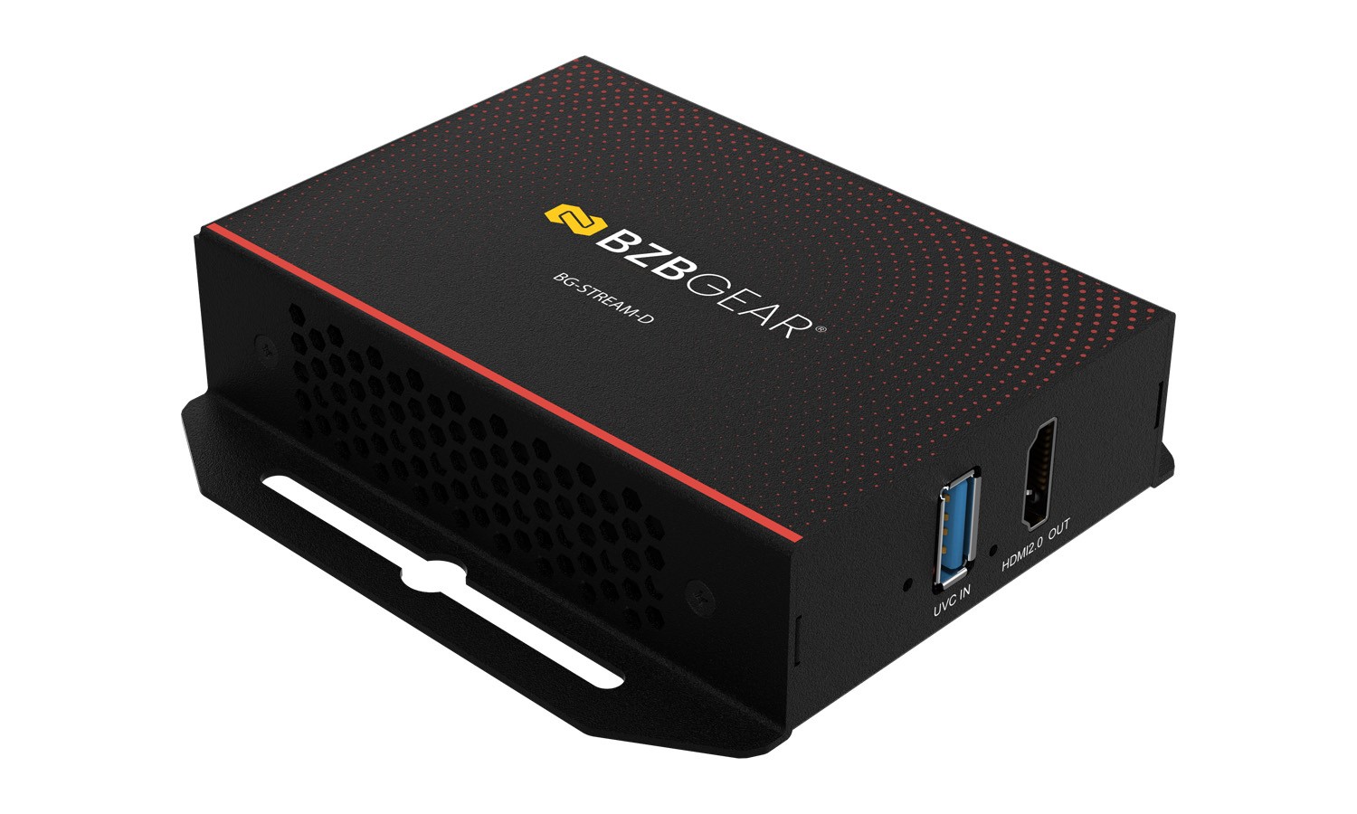 BZBGEAR IP/UVC to HDMI 2.0 POE Decoder Supports H.264/H.265/AVC Dante AV-H Ready