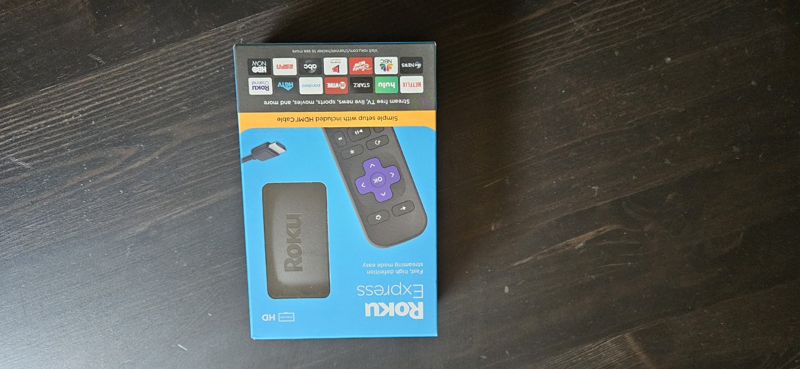 Roku Express HD Streaming Media Player – Black