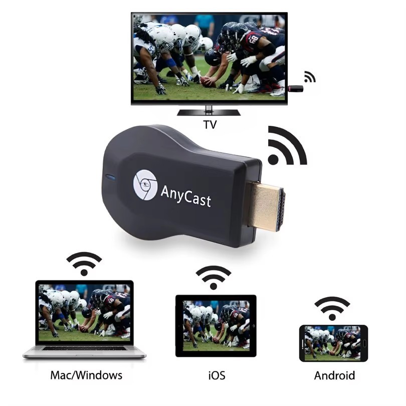 1080P HDMI Bluetooth Airplay Miracast WiFi Display Receiver Dongle For Android