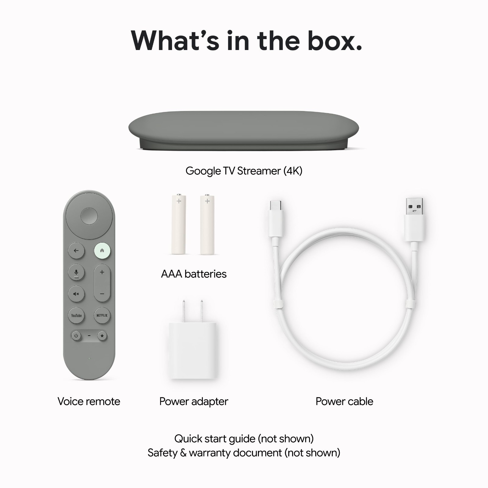 4K Streaming Media Player – Voice Search Remote, Smart Home Control, 32GB Storag