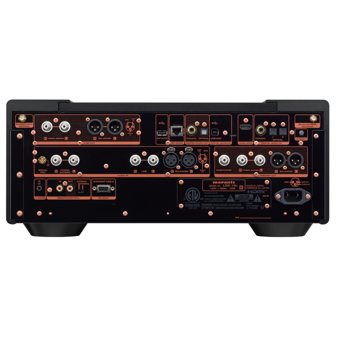 Marantz LINK 10n Reference Network Audio Player / Preamplifier with HEOS – Black