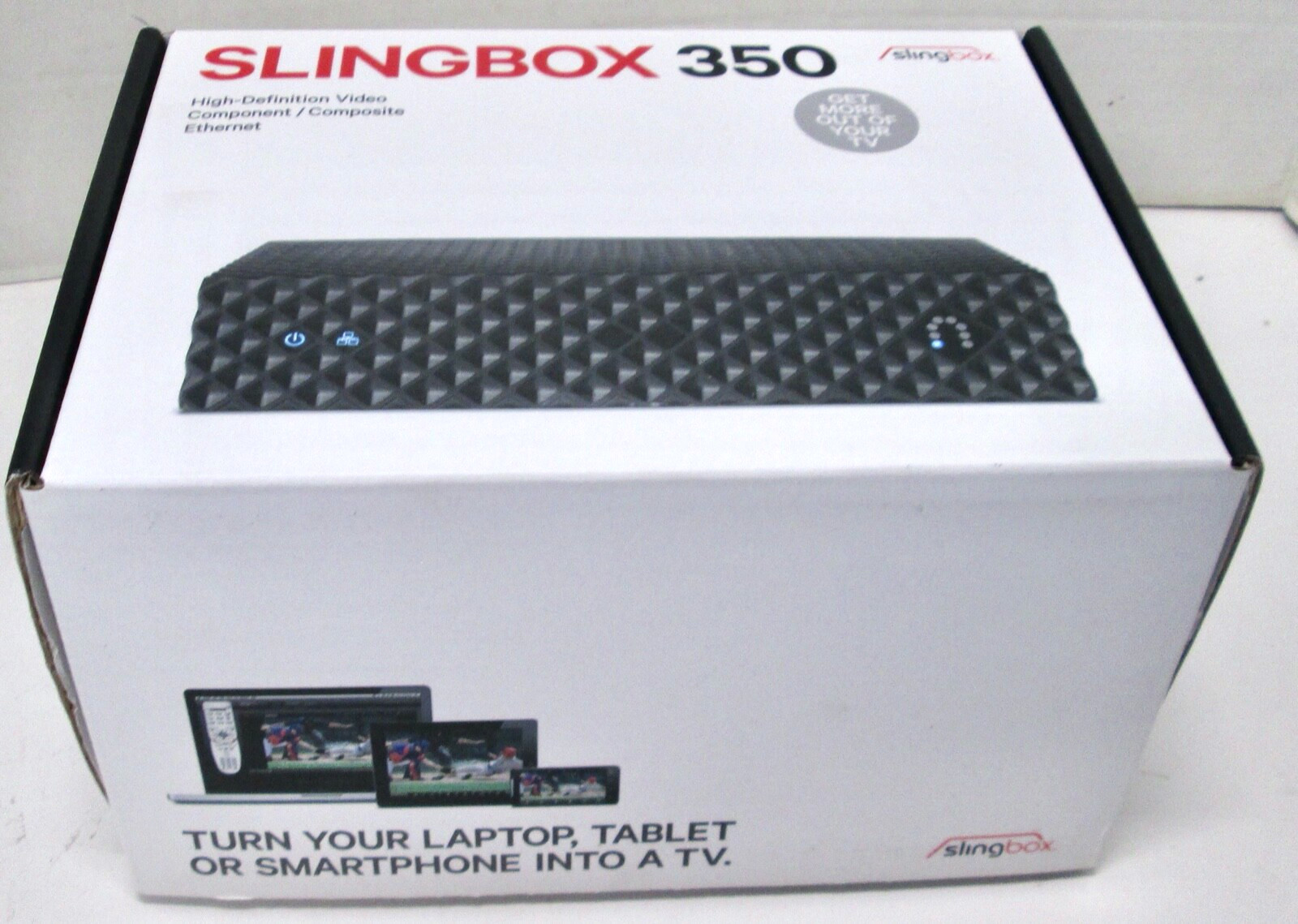 SlingBox 350 – SB350 – Black 1920×1080 Digital HD Media Streamer