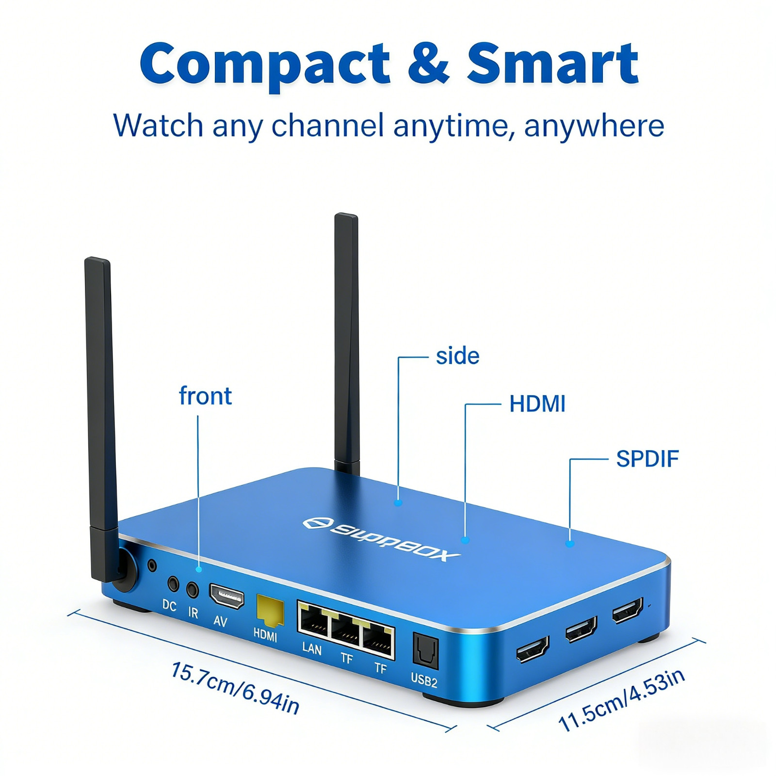 Authorized SuperBox S6 Max | 24/7 Support | Same Day Shipping + Extra Discount