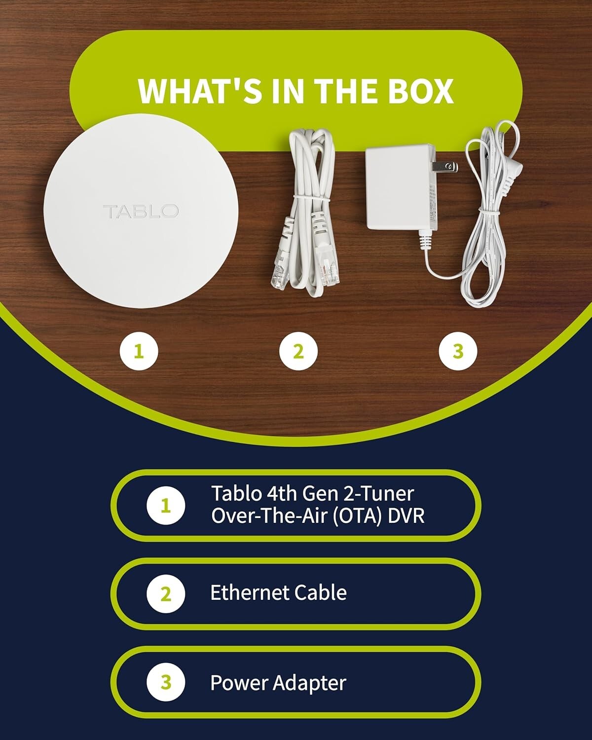 Tablo 4th Gen 2-Tuner OTA DVR – Record & Stream Live TV with No Subscription