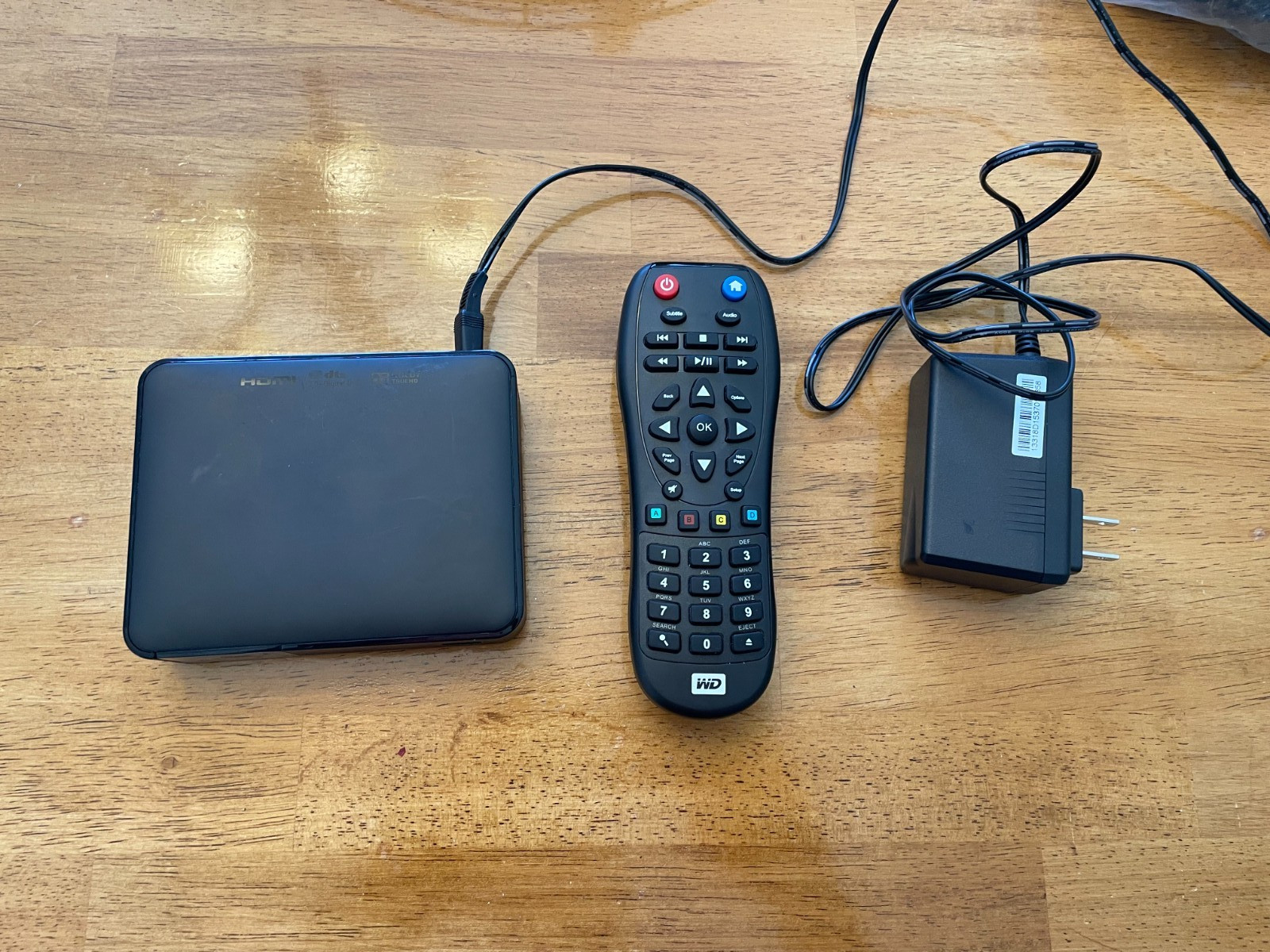 WD TV Media Player 1080p HDMI Miracast Streaming w Remote – No Box