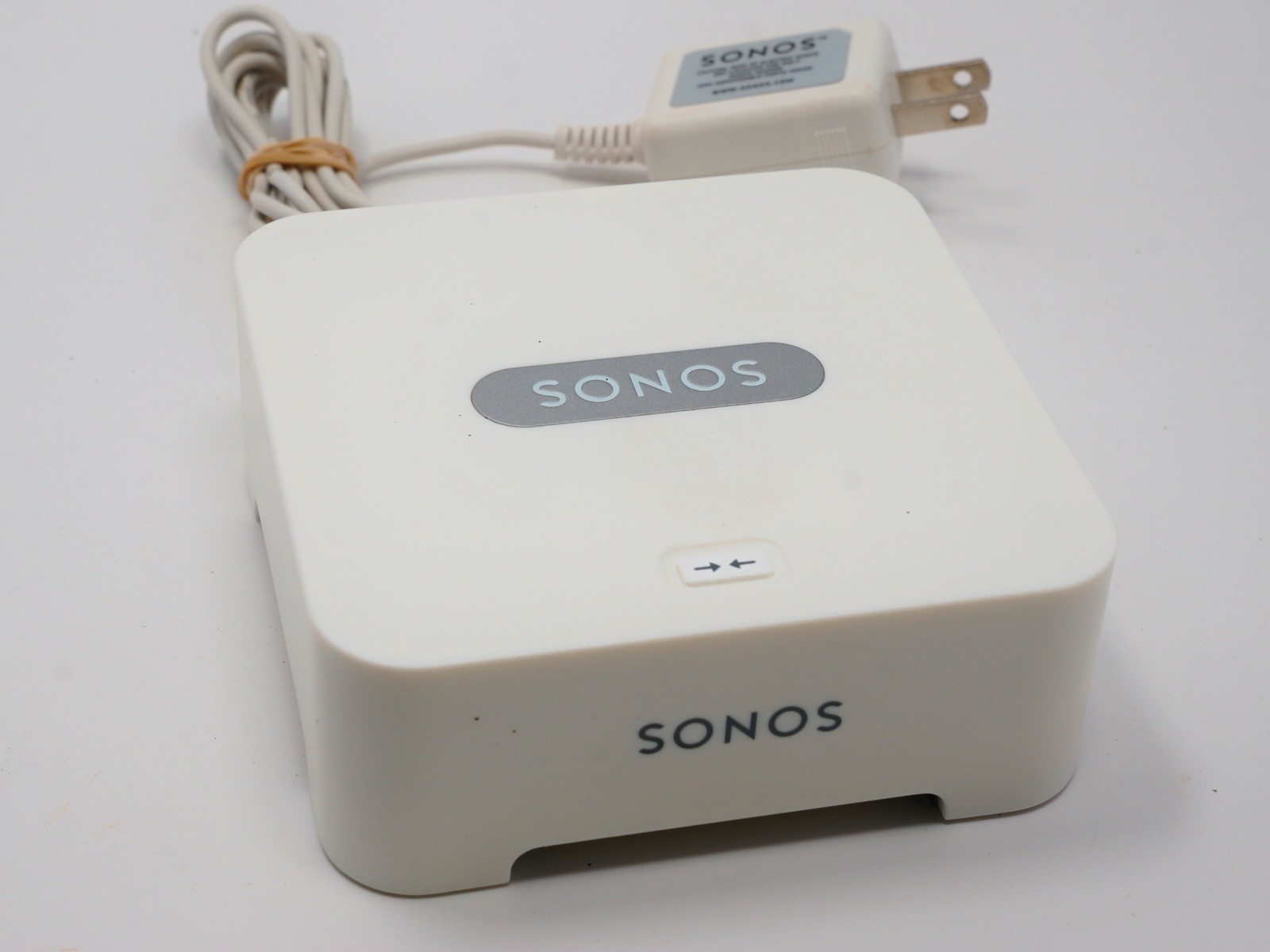 SONOS BRIDGE Wireless HiFi System – ZoneBridge BR100 – White + POWER ADAPTER!
