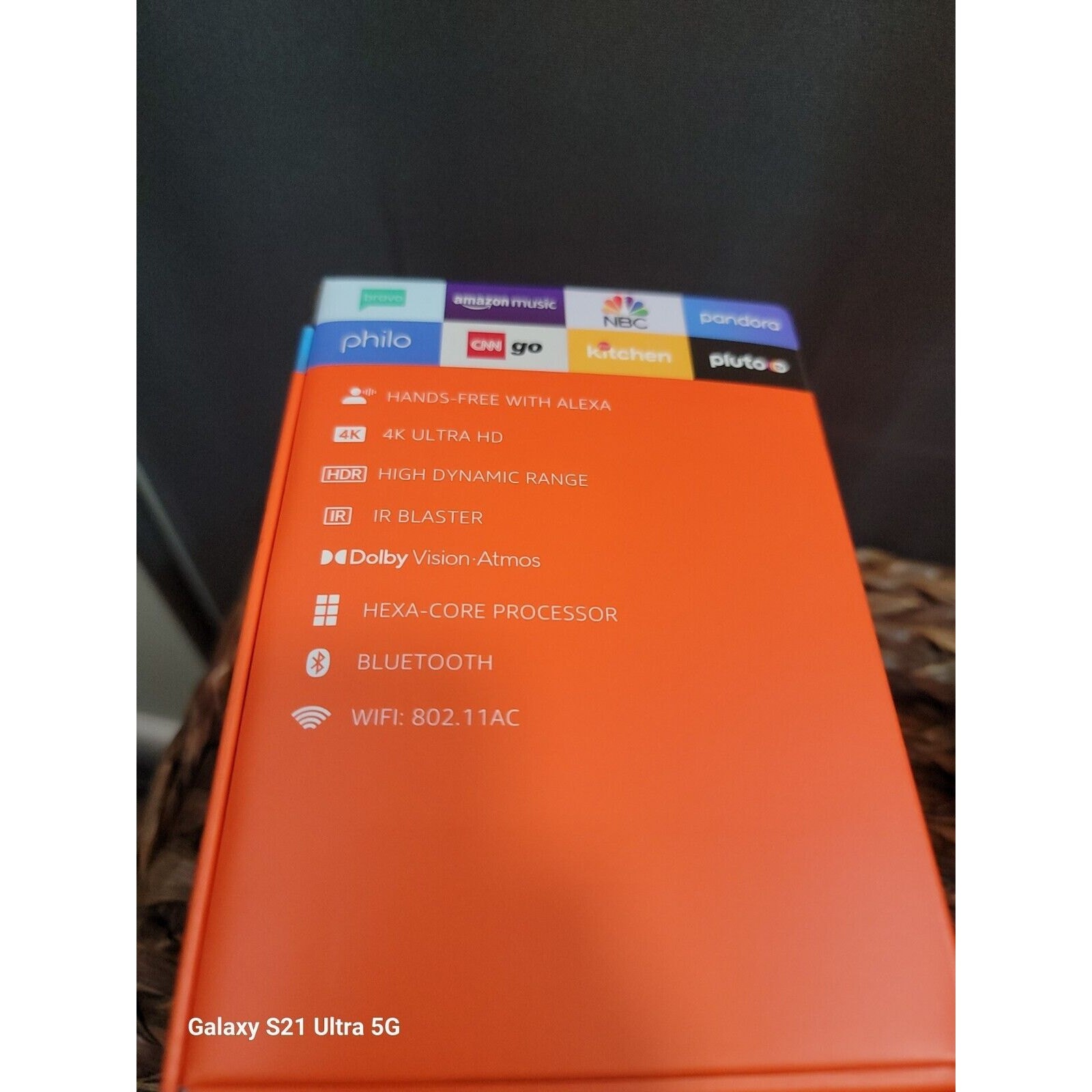 Amazon Fire TV Cube Hands-Free Streaming Device Alexa 4K Ultra HD 2nd Gen NewBox