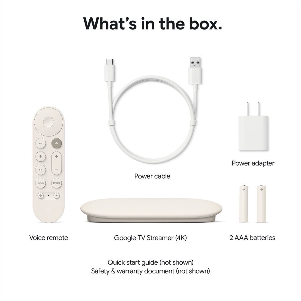 New 2024 Google TV Streamer (4K)