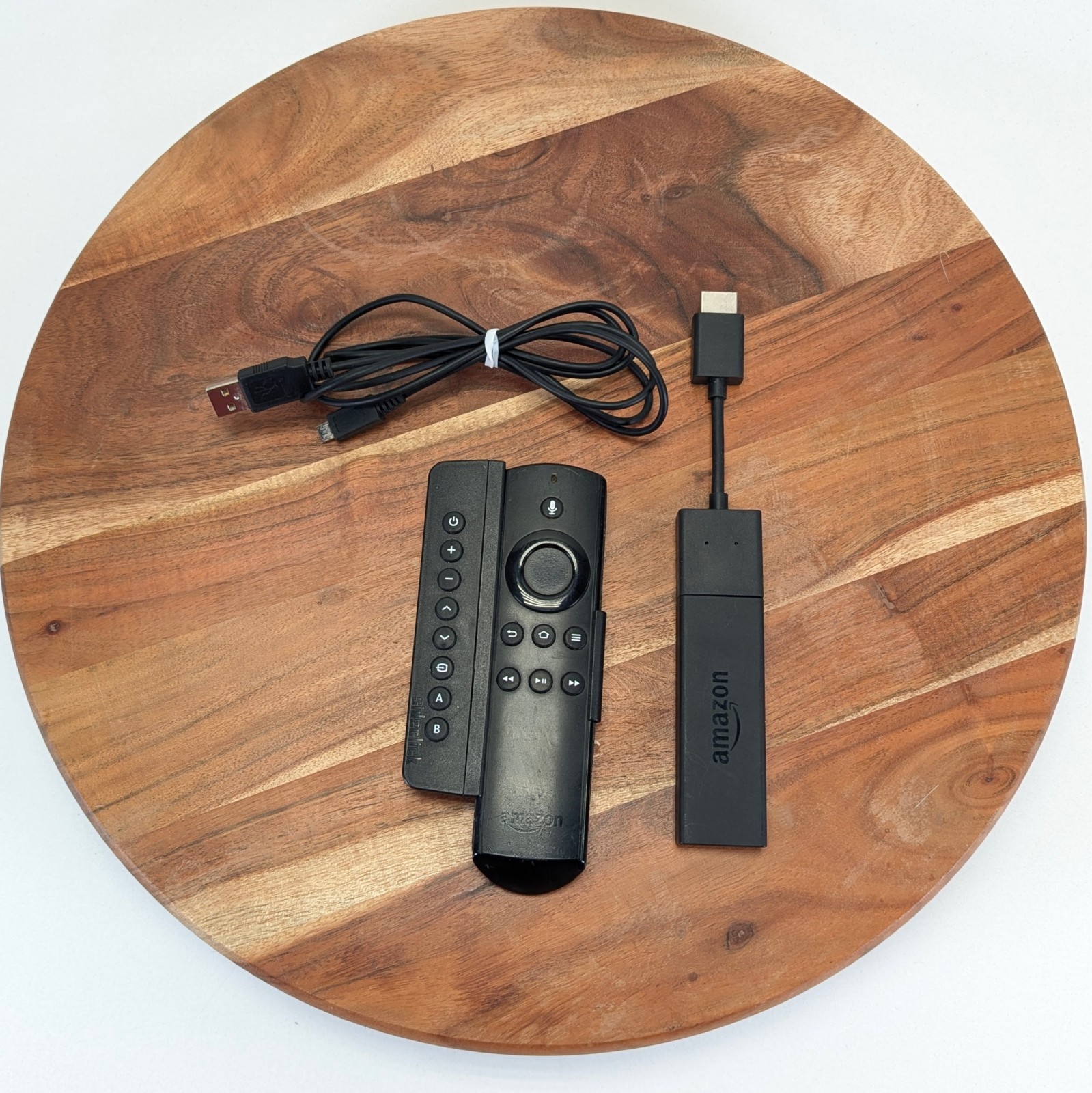 Amazon LY73PR Fire TV Stick Alexa Voice Remote w Sidekick – Black