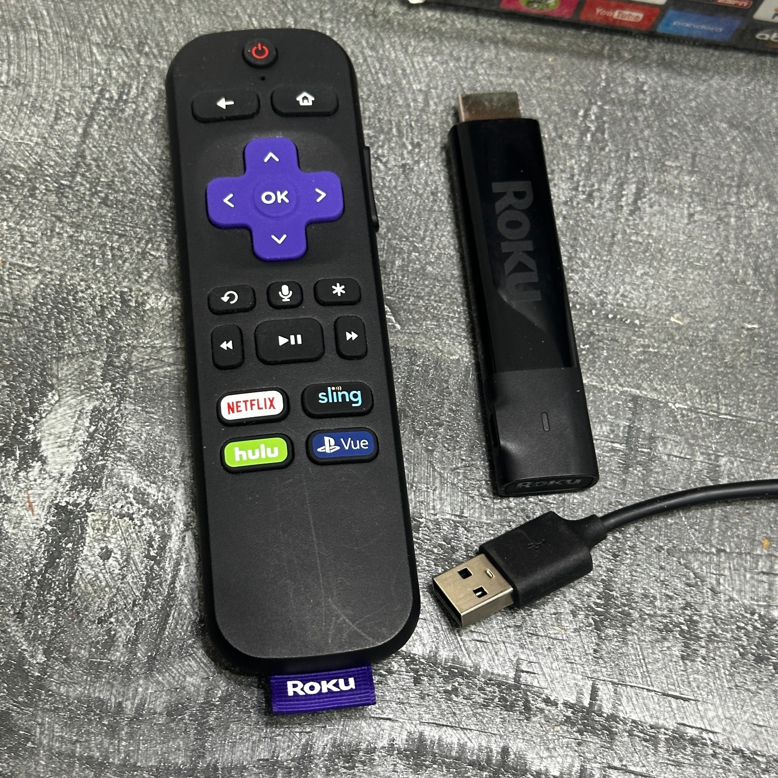 Roku Streaming Stick Plus 3810R – 4K Streaming Media Player with Voice Remote