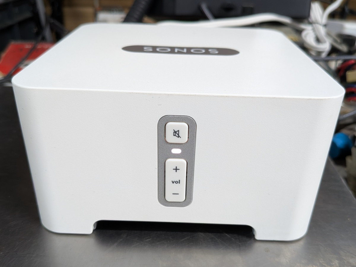 Sonos CONNECT Digital Music Streamer Gen 1 S1 Tested Works With Power Cord Clean