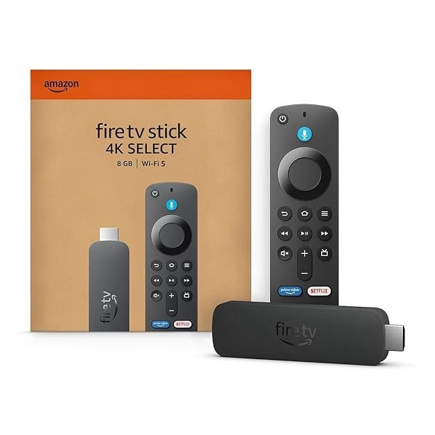 Amazon Fire TV Stick 4K Max 8GB Wi‑Fi 5 2160p HDMI Black Streaming Dongle