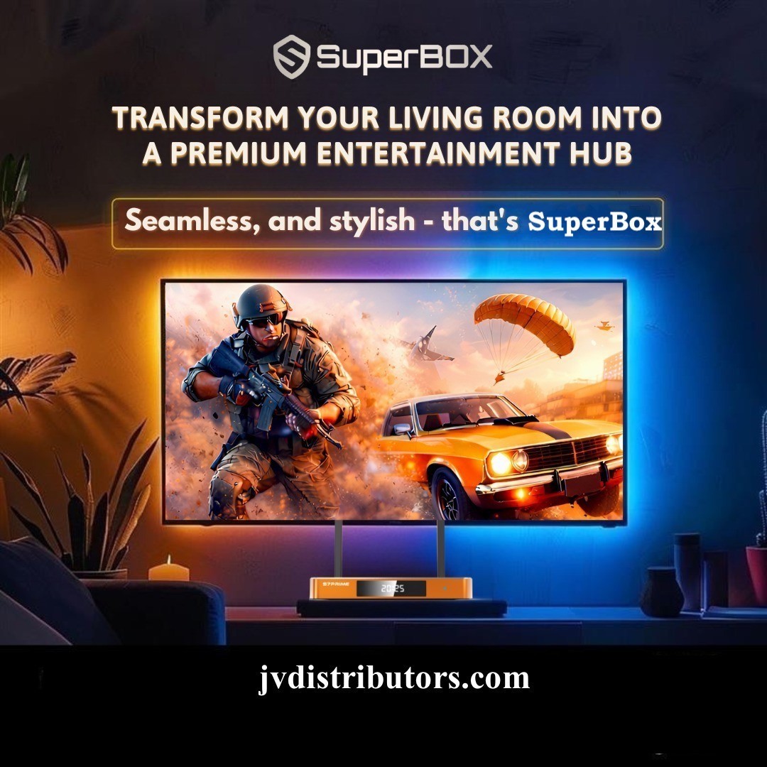 Newest 2026 SuperBox S7 PRO 6K Ultra HD Authorized Sales Free Priority Shipping