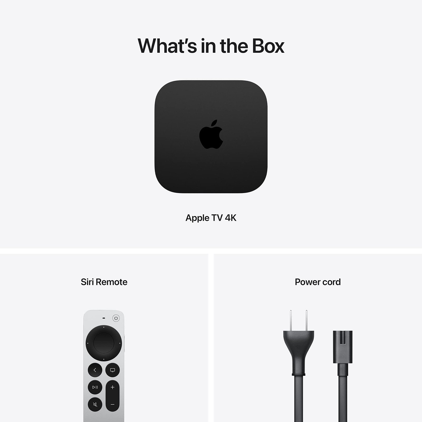 2022 Apple TV 4K 128GB – Black (3rd generation) Wi-Fi + Ethernet