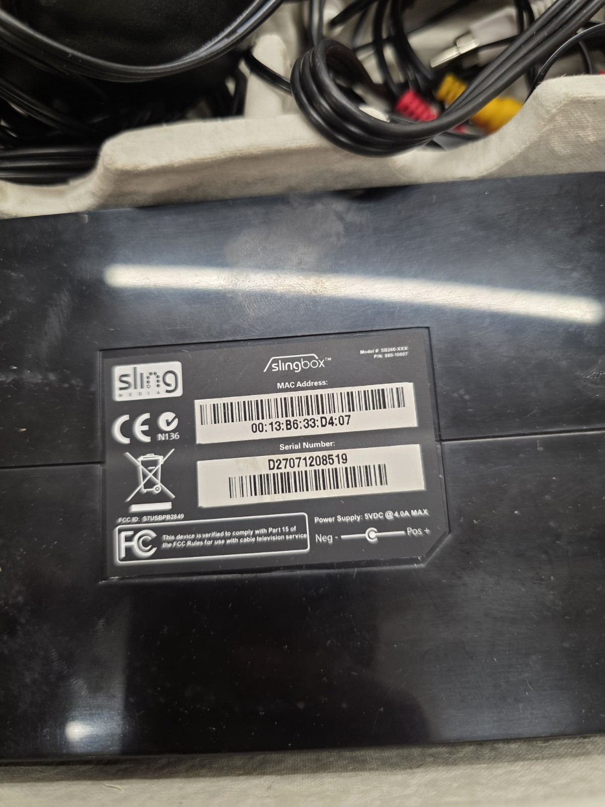 Sling Media Slingbox SOLO Digital Media Streamer With All Cords