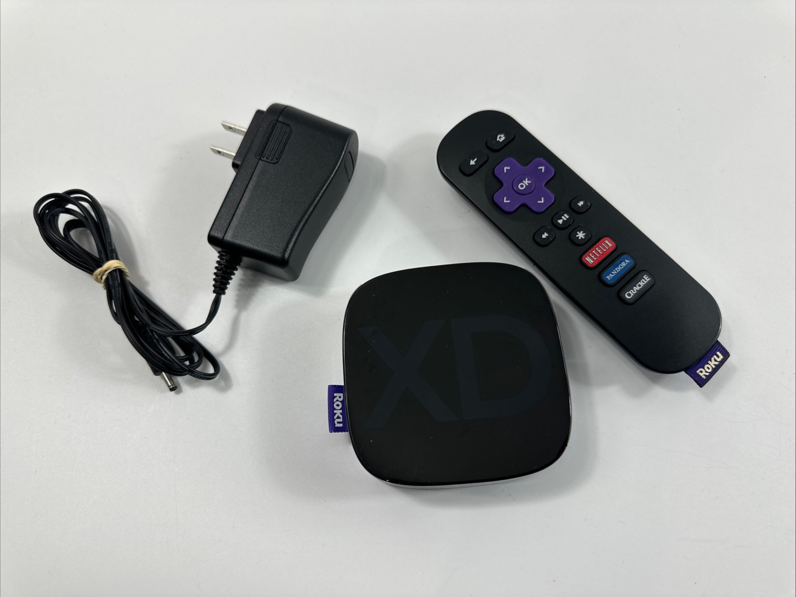 Roku 2 XS 2nd HDMI Ethernt Media Streamer 3050X Remote Power Adapter