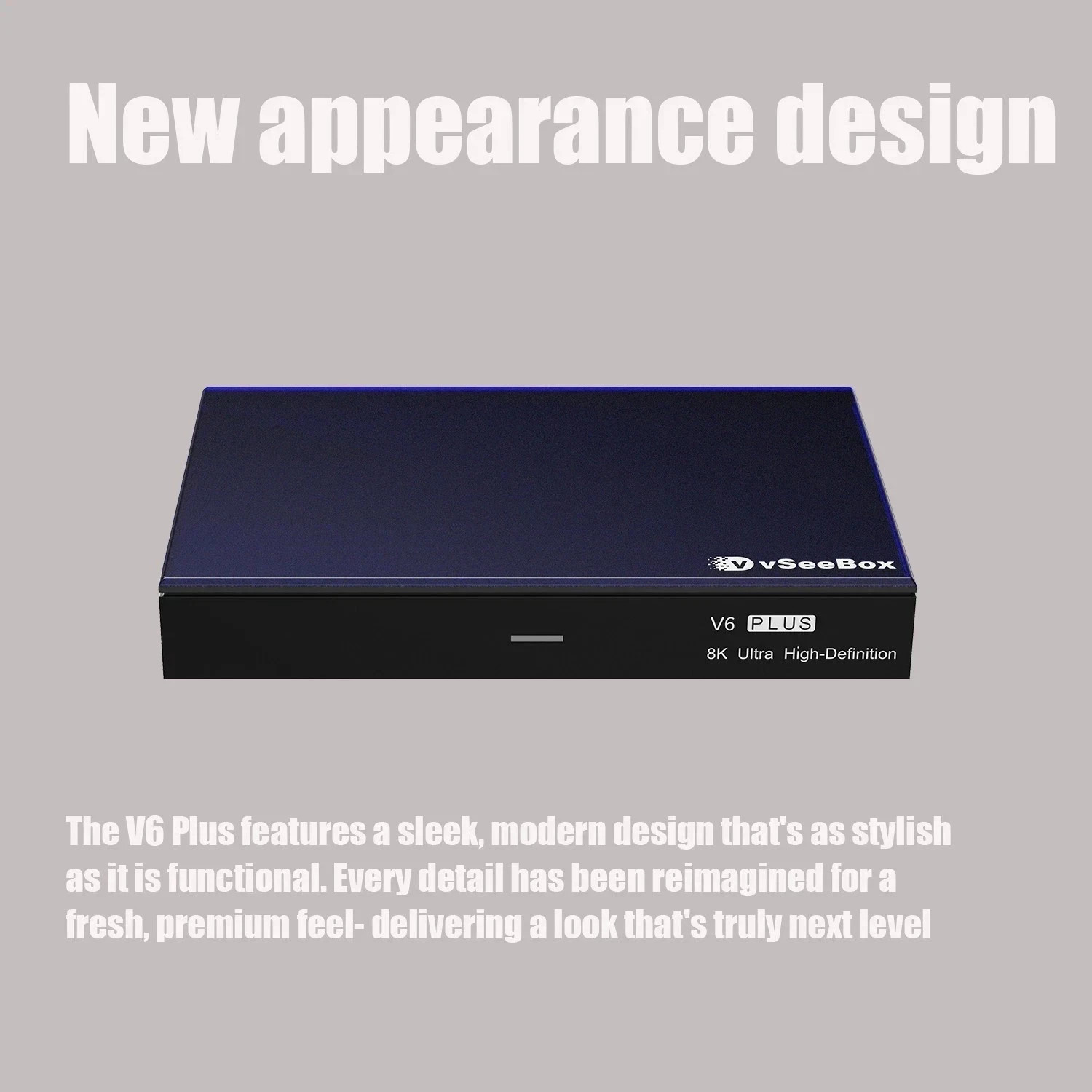 New 2026 V6 Plus + Mini Keyboard. Backlit Voice Remote, 8K, Lifetime Support