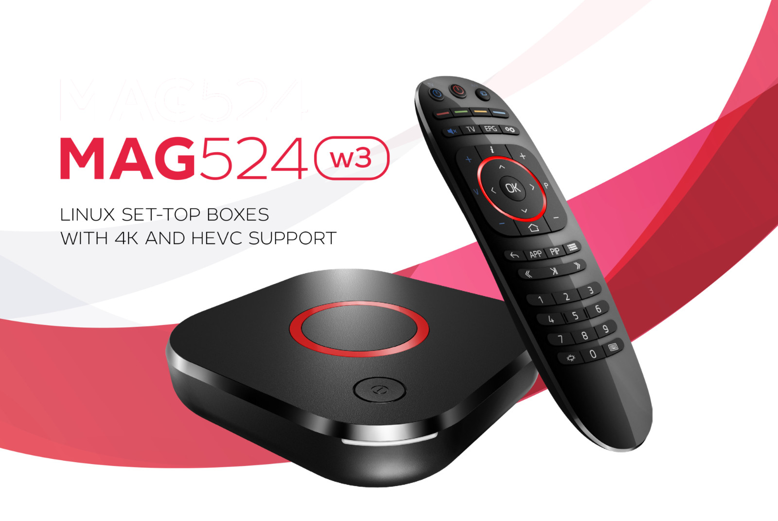 Infomir MAG524w3 MAG 524w3 Wi-Fi – ACCESSORY OF YOUR CHOICE