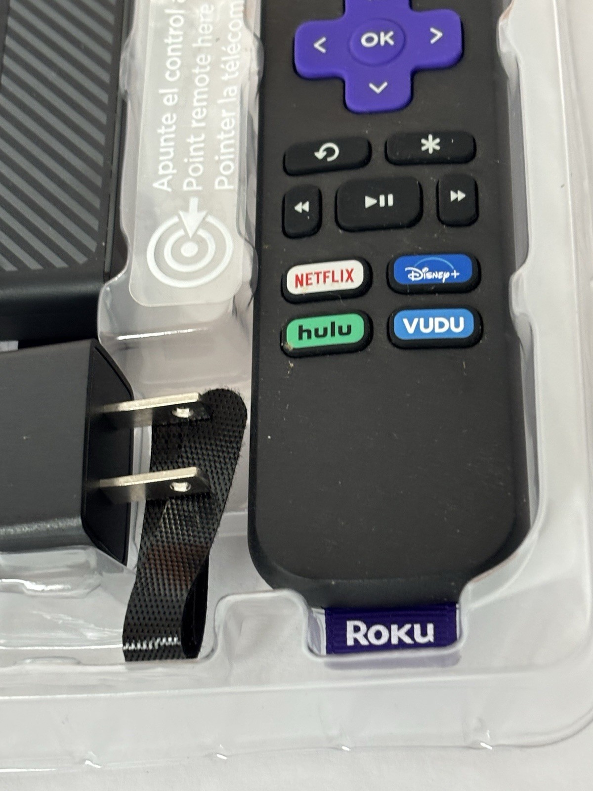 Roku 3920R Premiere HD/4K/HDR Streaming Media Player w/ Remote Open Box Tested