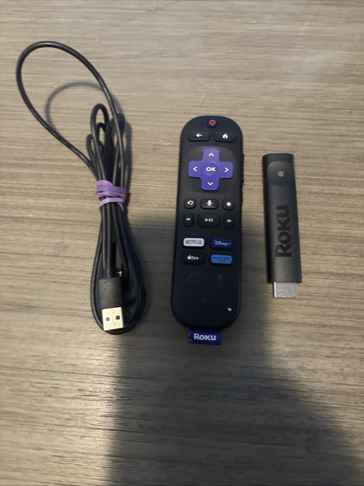 Roku Streaming Stick Plus 3810R – 4K Media Player with Voice Remote