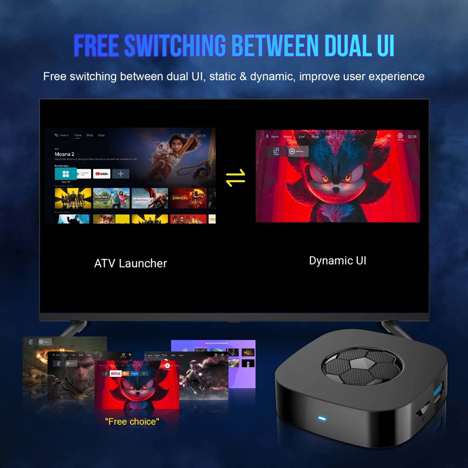 Android 16 TV Box T1 Ultra 8K UHD 8GB 128GB WiFi 6 Smart Streaming Media Player