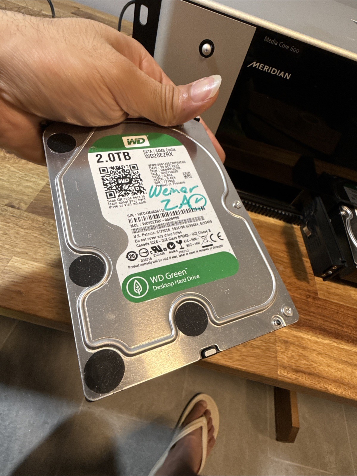 Meridian Audio Media Core 600 Made In England Hard Drive Storage Server