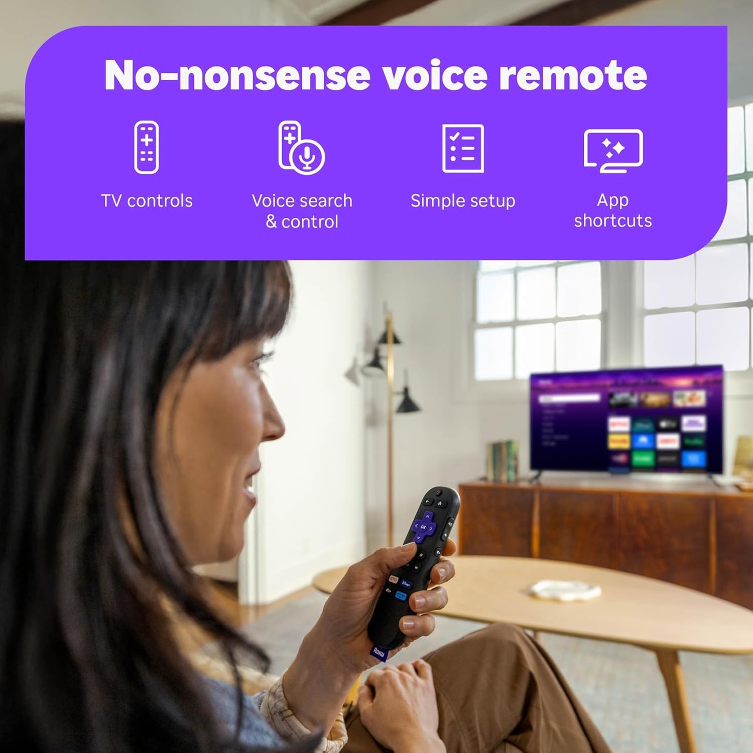 Roku Streaming Stick HD Media Player with Voice Remote – 2025 Model – New Sealed