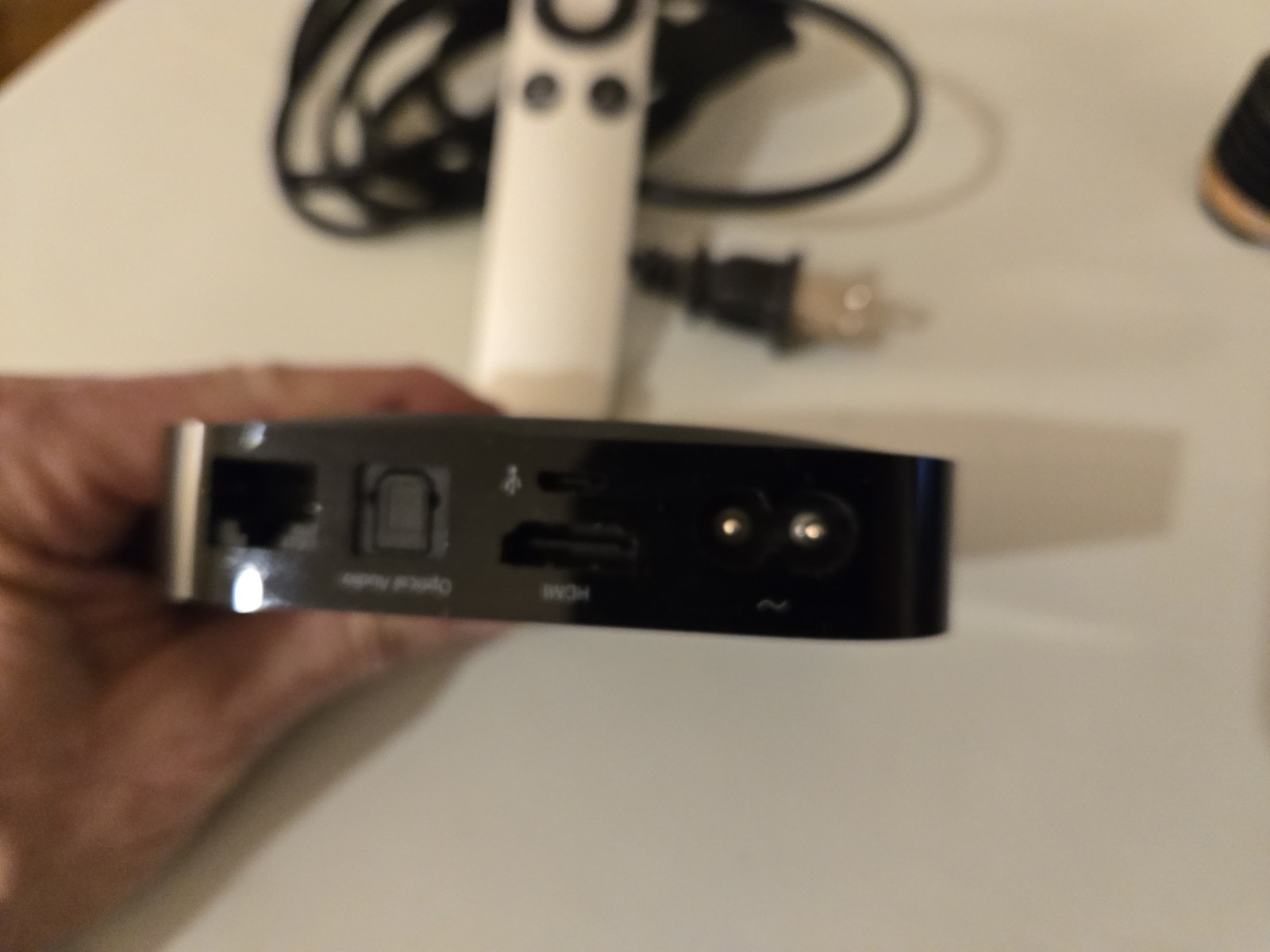 Apple TV 2nd Generation Model A1378 With Remote & Cord, Tested And Working
