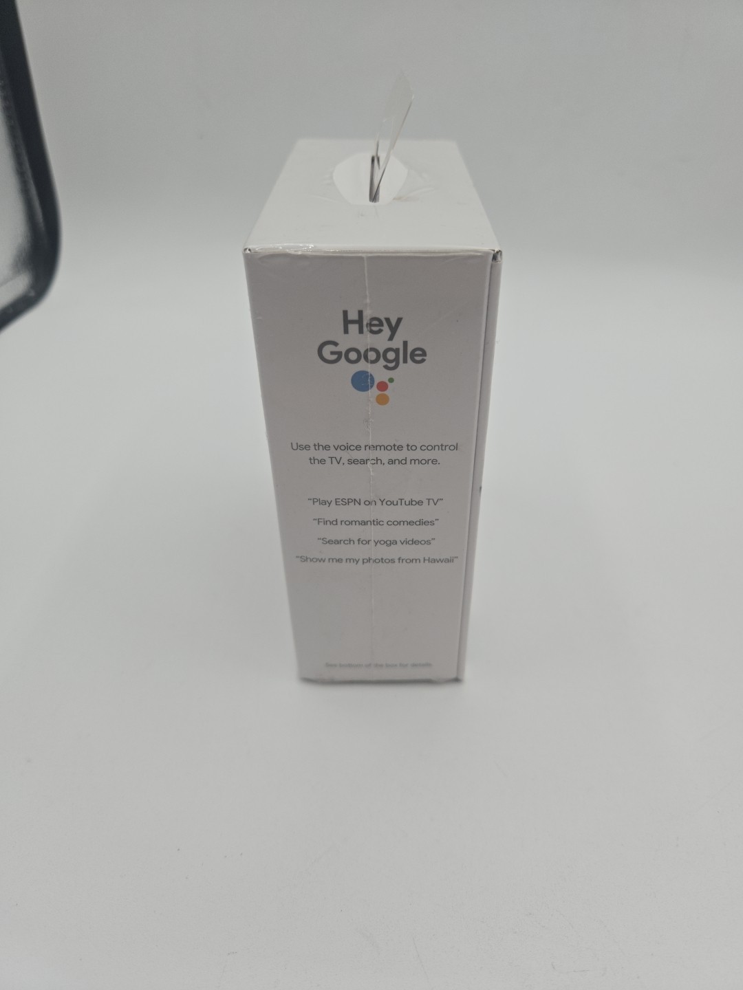 Google Chromecast with Google TV 4K Streaming Media Player Snow New Sealed