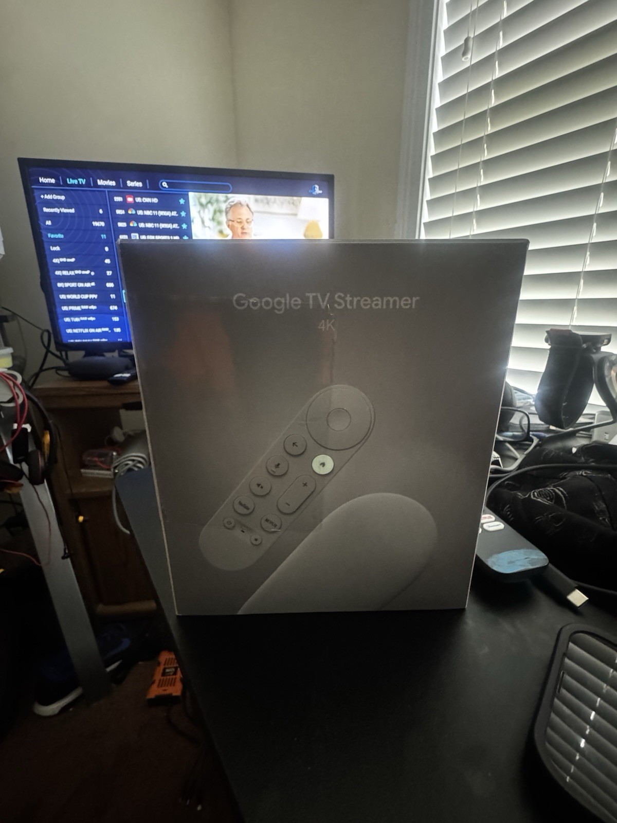 Google TV Streamer 4k with Voice Remote (Hazel) 32GB