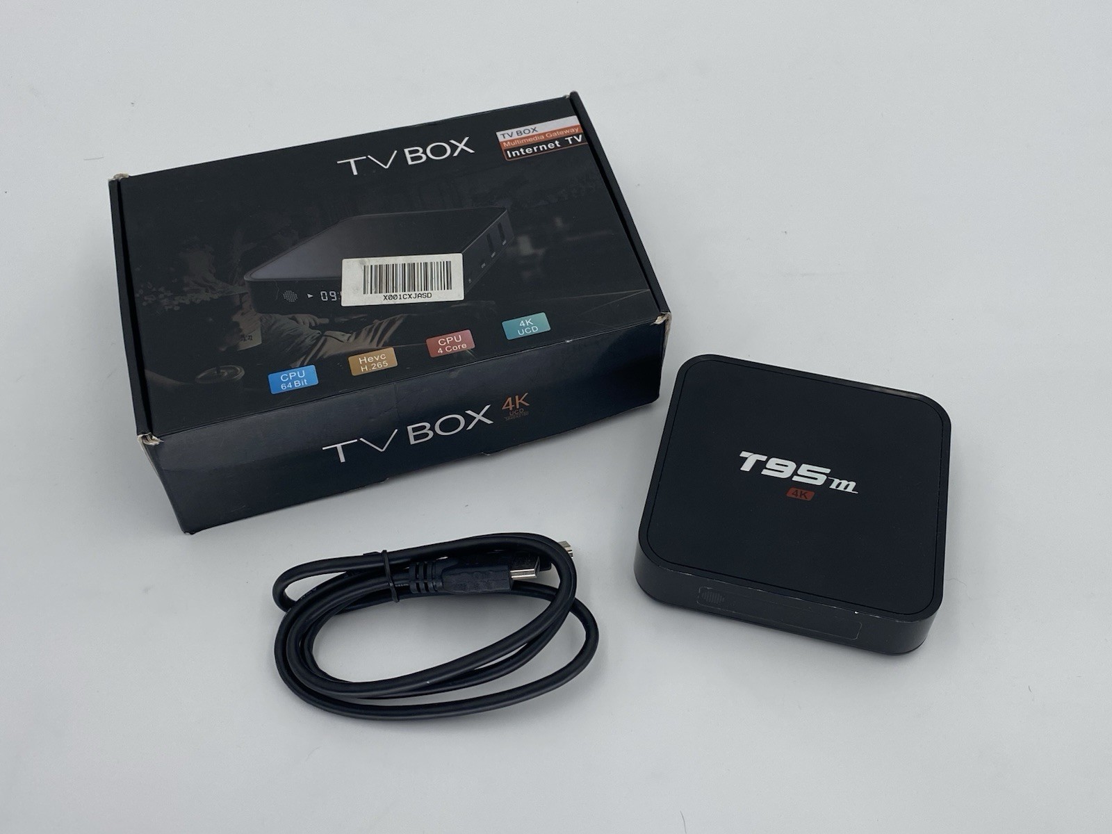 T95M 4K TV Box Multimedia Gateway for TV Internet Box & HDMI Only UNTESTED