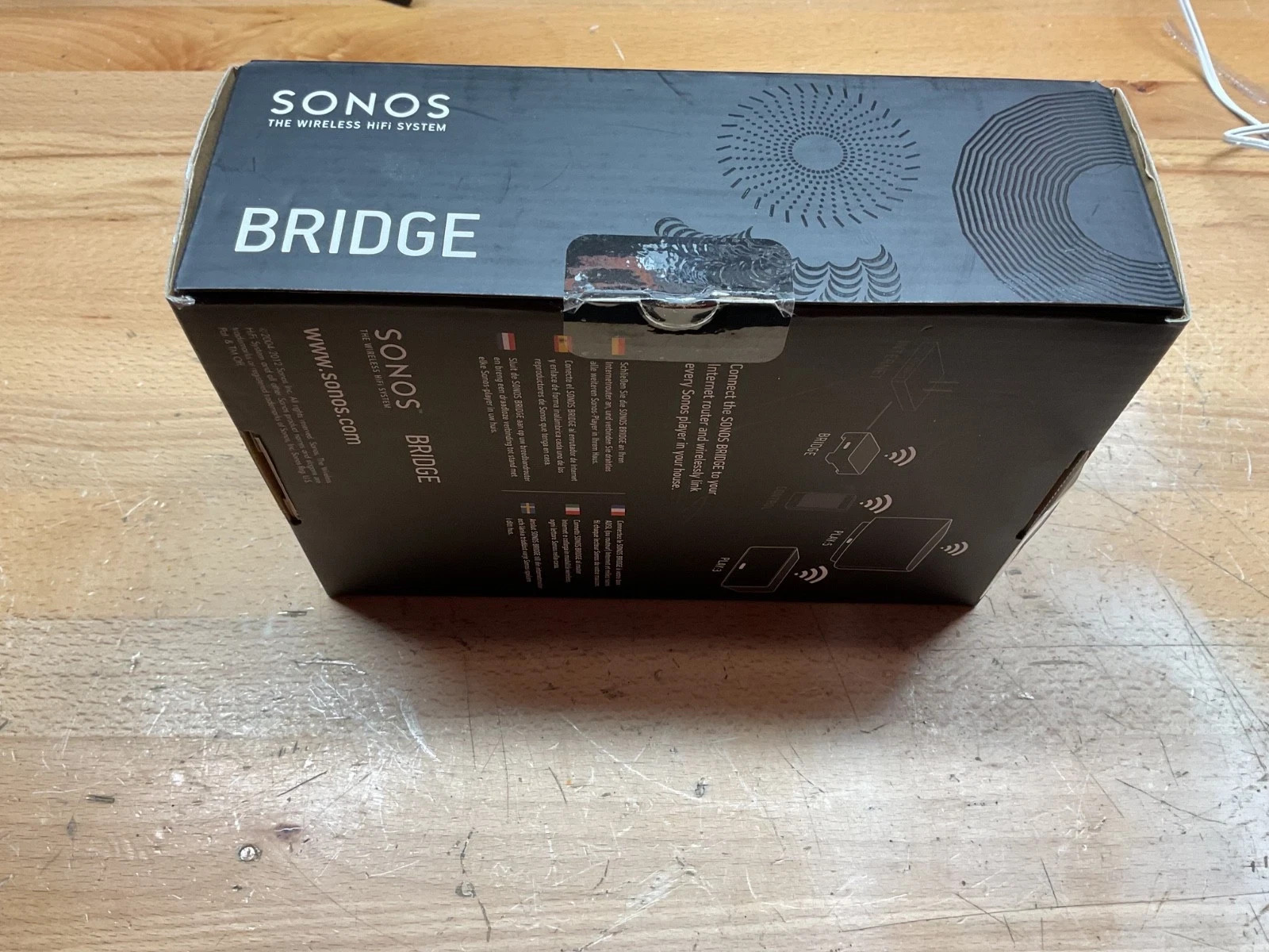 Sonos Bridge Wireless HiFi System White