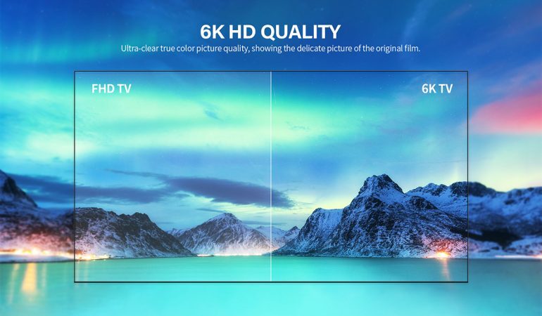 NEW 6K 3D Movie Media Stream Player Free TV Receiver Android Smart TV Box WiFi 6