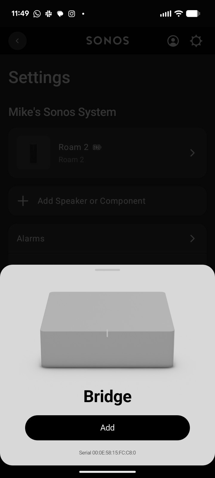 Sonos Connect, Sonos Bridge Bundle – S1 App – Powers On / Flashing Green – As Is