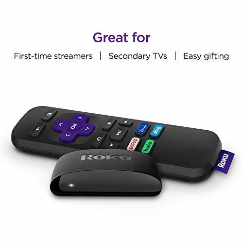 Roku Express HD Media Player with High Speed HDMI Cable and Simple Remote
