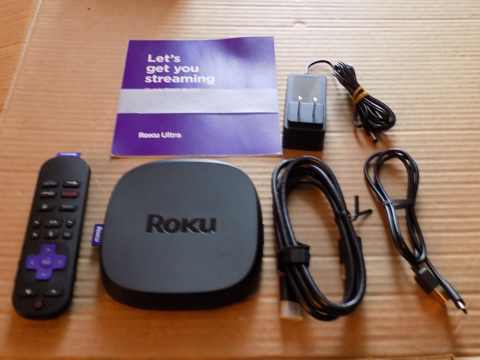 Roku Ultra 4850r 4k Streaming Player w/ Voice Remote Pro (second edition)