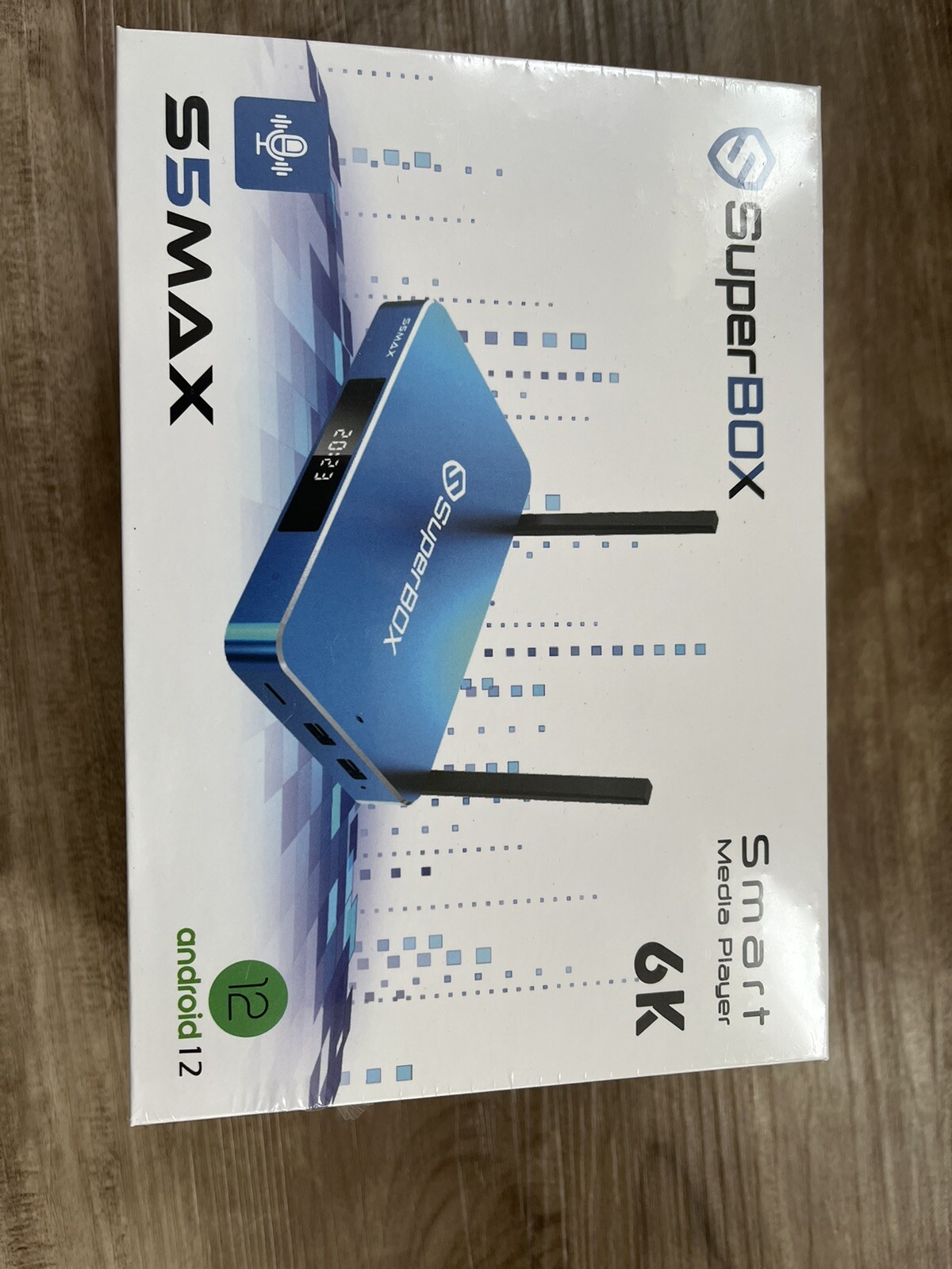 Superbox S5 Max with New improved Voice Remote