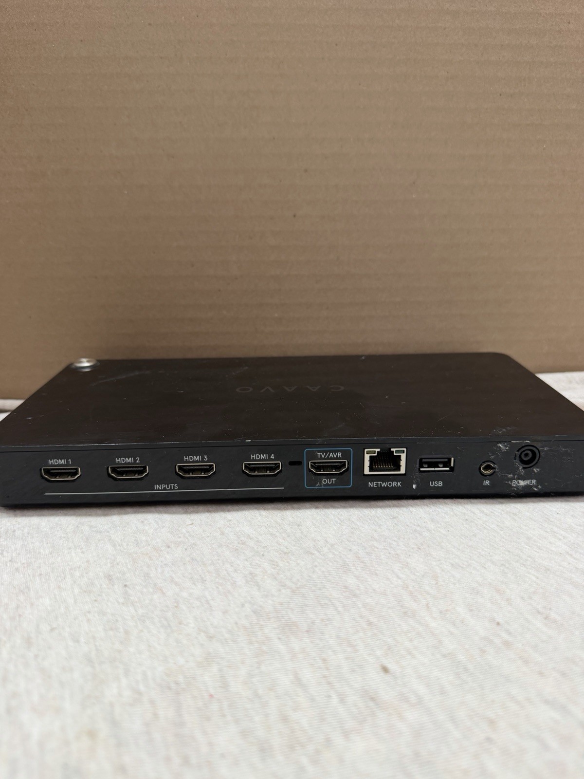 Caavo Control Center HDRX4 4-Port HDMI Media Hub Switch Untested