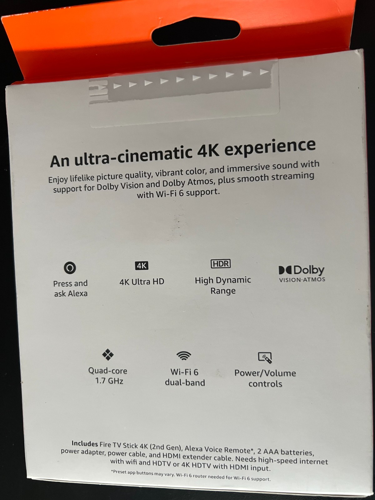 Amazon Fire TV Stick 4K Streaming Device w/ Alexa Voice Remote 5092