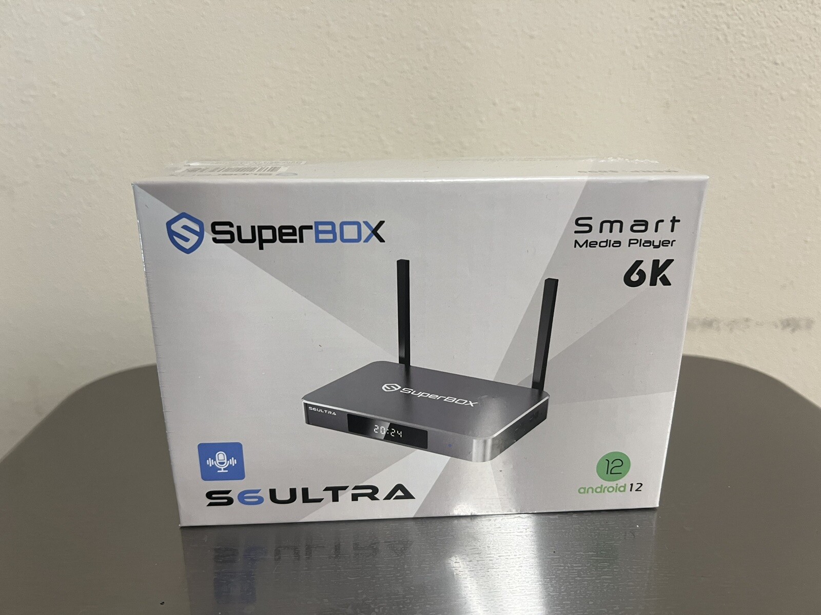 2025 Model Superbox S6 Ultra, UltraHD TV Box Wi-Fi With Bluetooth Voice Cammand