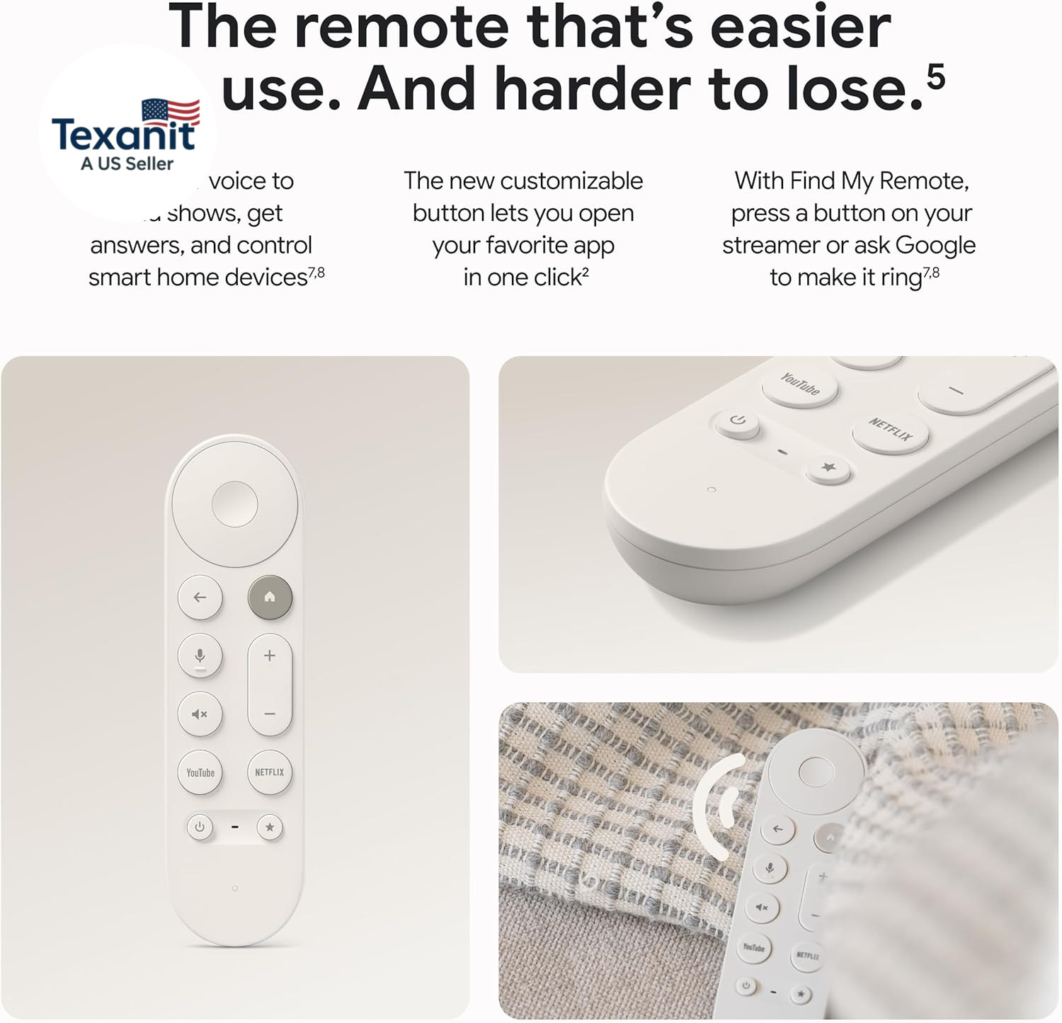 TV Streamer 4K – Fast Streaming Entertainment on Your TV with Voice Search Remot