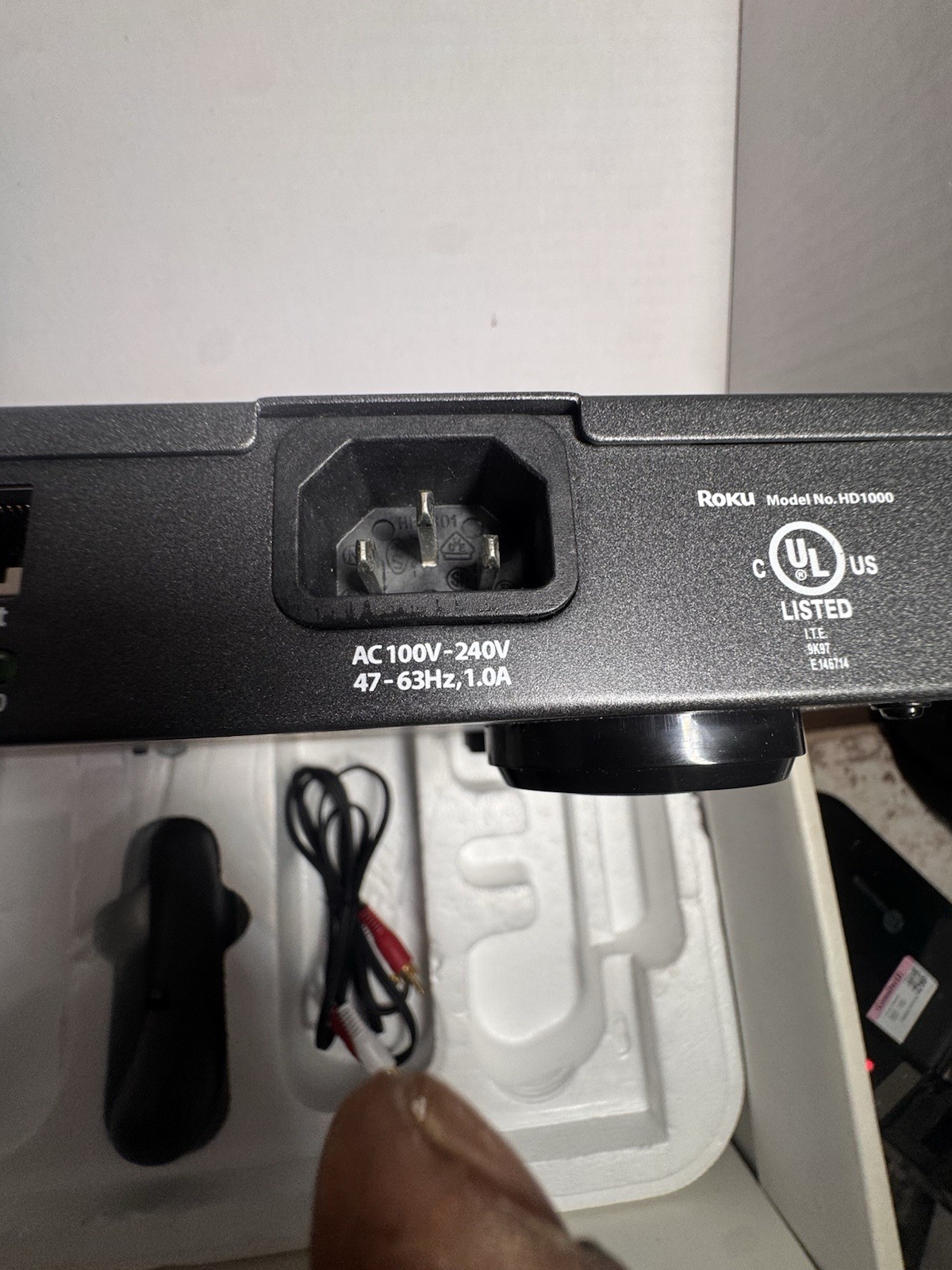 Vintage Roku HD1000 High Definition Media Player – Original Box & Manual