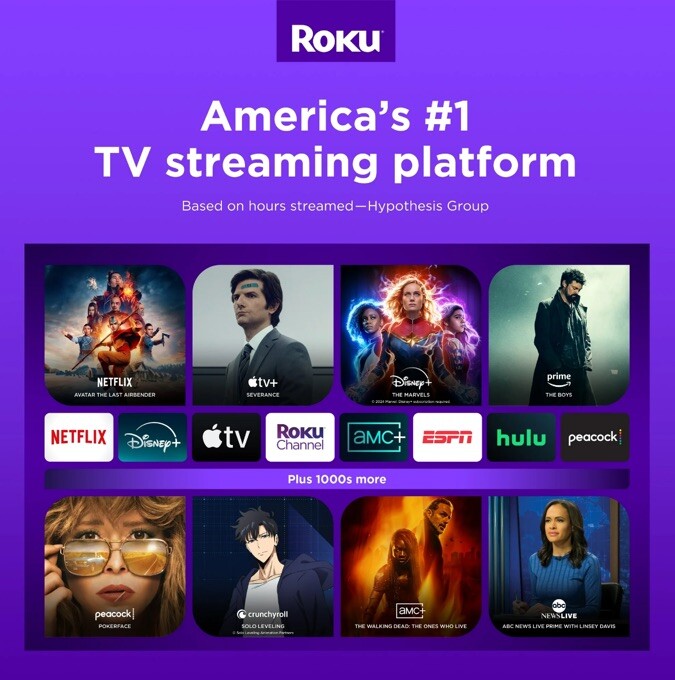 New/Sealed – Roku Ultra LT Streaming Device 4K/HDR/Dolby Vision & Voice Remote