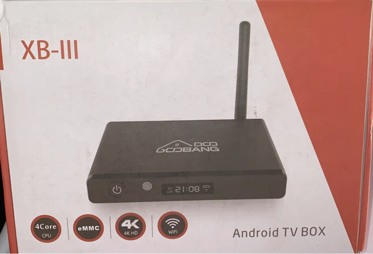 Android 7.1 TV Box, ABOX XB-III Android TV Box with 2GB RAM 16GB ROM FOR PARTS