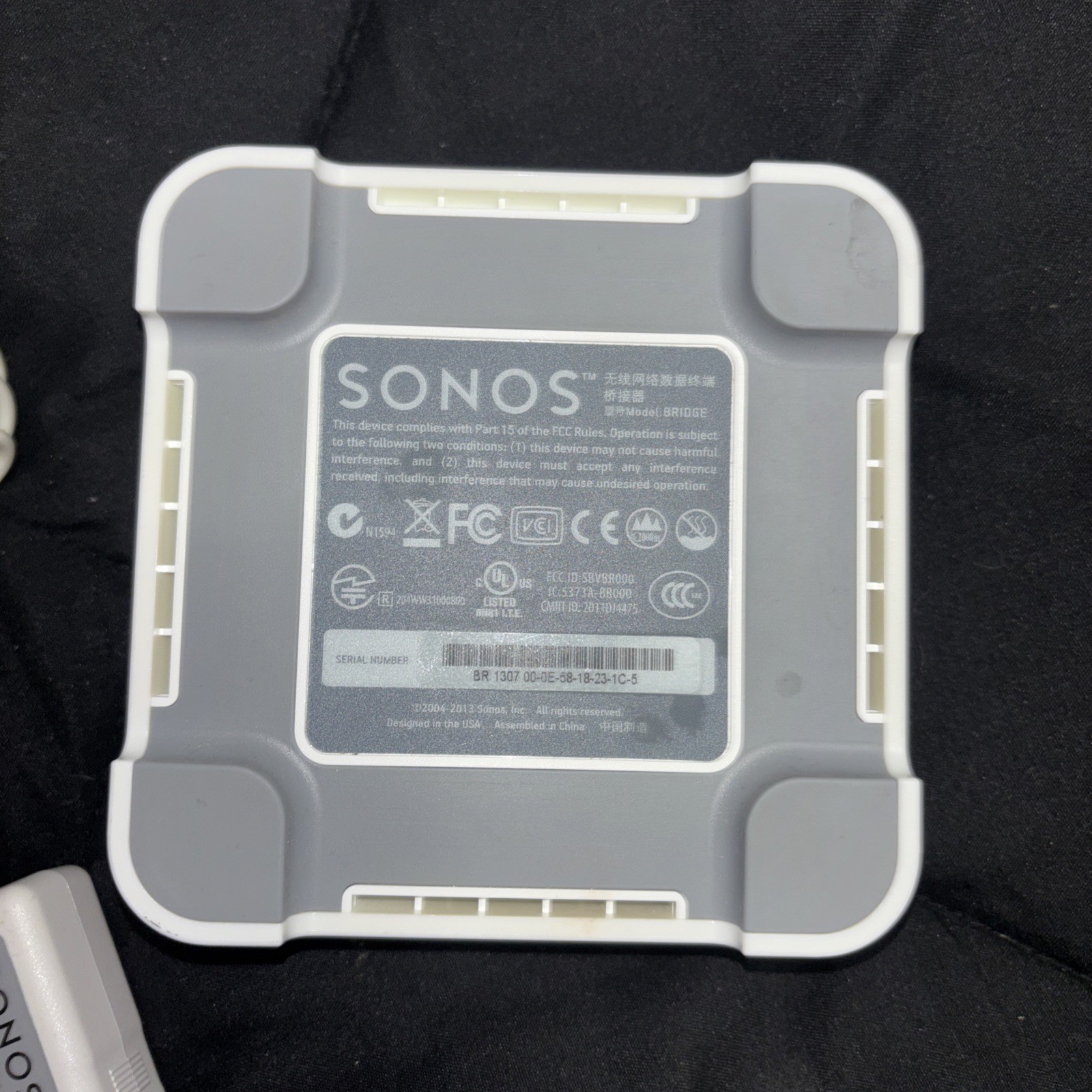 Sonos Connect Bridge N1594 With Original Plug – Excellent Working Condition