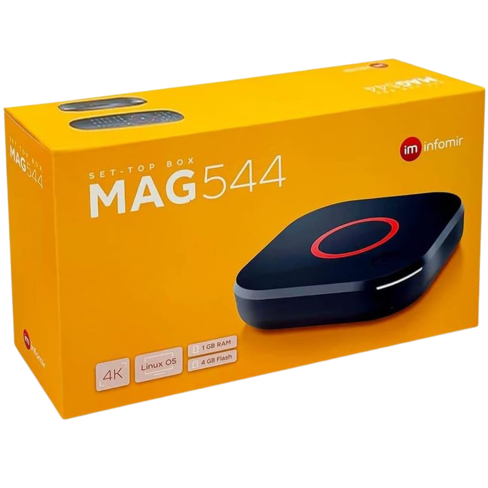 Infomir MAG544-W3 4K HDR IPTV Set Box UHD WiFi 5G TV Receiver Multimedia Player
