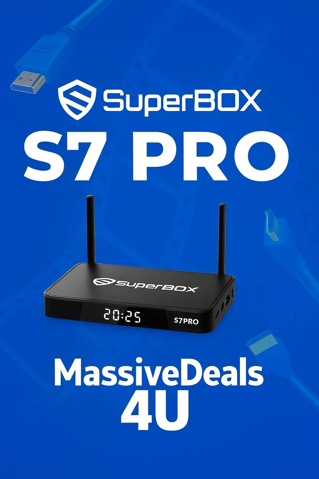 SuperBox S7 PRO 2026 – Ultimate Live Sports & Movies – No Subscription TV Box