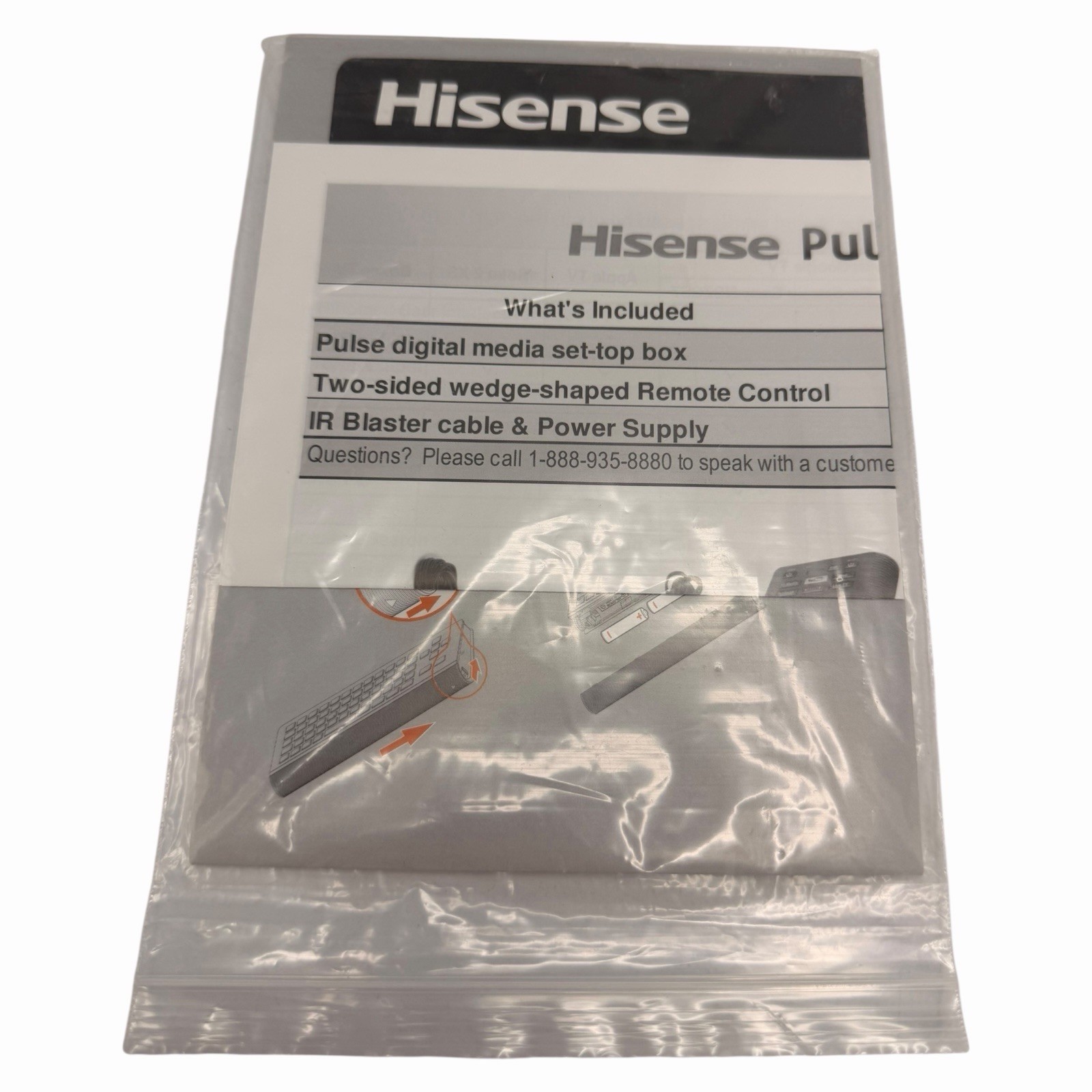 Hisense Pulse with Google TV HD Media Player Brand New In Open Box