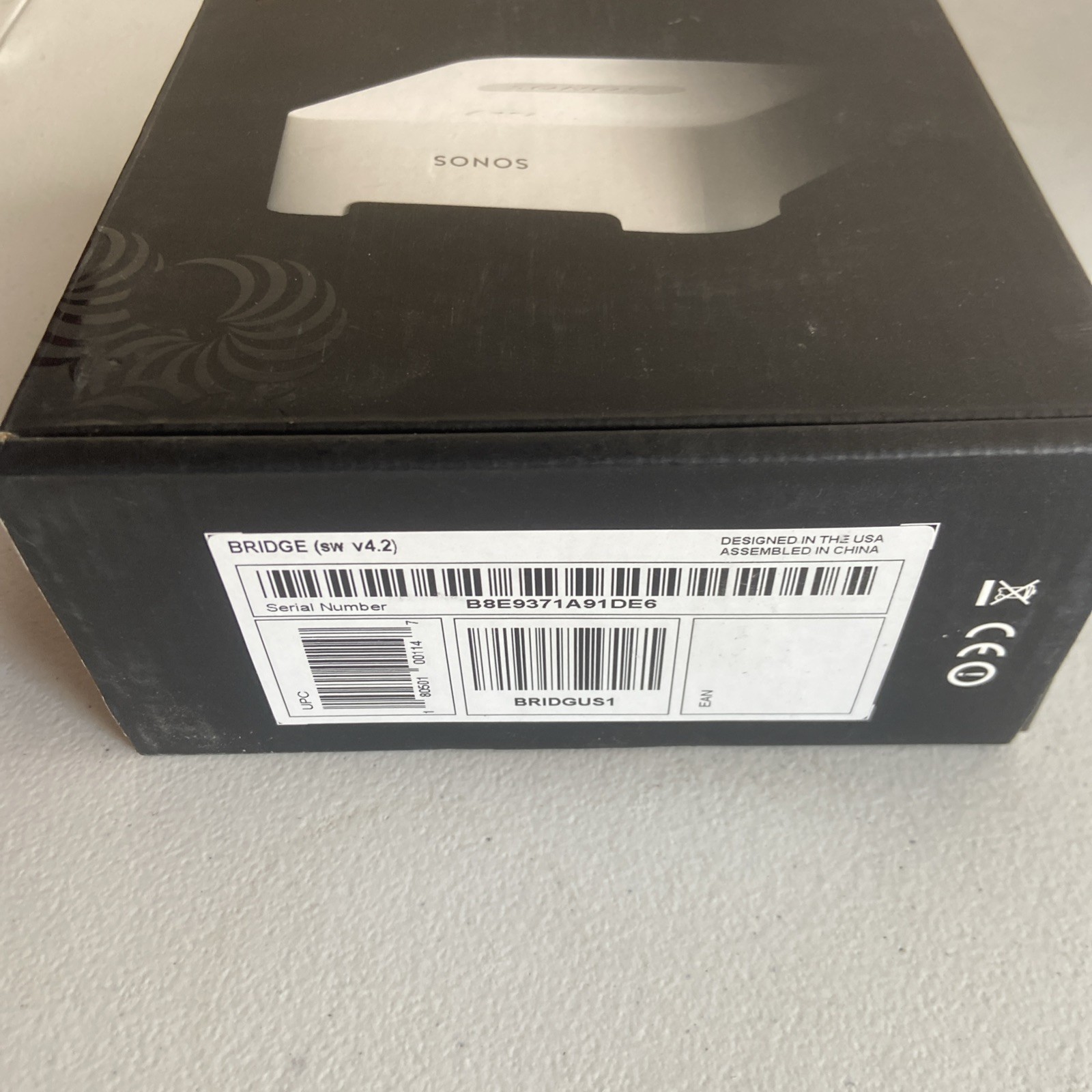 Sonos ZoneBridge BR100 White Wireless Bridge