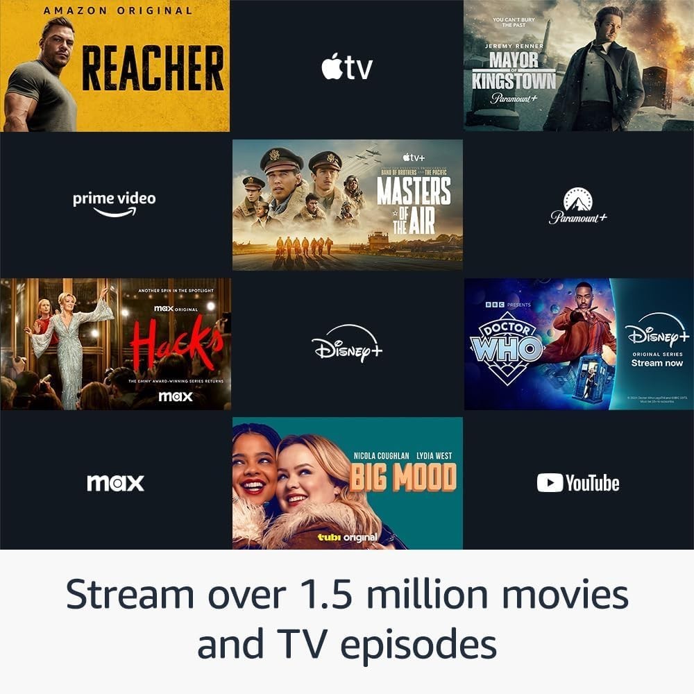 Amazon Fire TV Stick 4K MAX Streaming Device WiFi6 Alexa Voice Remote TV Control